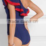 Arden One-shoulder Bonded Swimsuit Full Sexy Bikini Girl Www Sex Photo Com Woman Clothes Sexy thumbnail-2