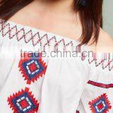 Fashion Ladies Off-The-Shoulder Embroidered Dress With Pictures New Model Girl Bohemian DressHSd5207 thumbnail-5