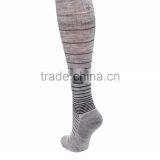 Women's Chevron Compression Socks With Merino Wool and Bamboo thumbnail-2