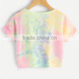 2017 New Arrival Baby Clothes Fashion Wholesale High Quality Hot Sale Short Sleeve Sublimation Printed Boutique Oem t Shirt thumbnail-4