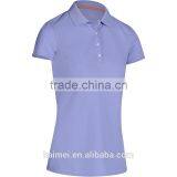 2017 Wholesale Good Quality Popular New Design Golf Polo Shirt for Lady thumbnail-2