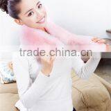 Shooting Autumn and Winter Women's Faux Fox Fur Raccoon Fur Scarf Muffler Scarf Faux Fur Collar thumbnail-3