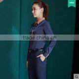 Custom Chantilly Long Sleeve Latest Fashionable Ladies Blouse Factory Women Shirt Blouse thumbnail-2