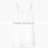 2017 Hot Style Women off Shoulder Sexy Short Square Neckline Bow Linen Dress thumbnail-6