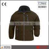 High Quality Wholesale Men Polar Fleece Jacket Casual Outdoor Garment With Zipper thumbnail-2