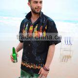 Wholesale Printing Men's Short Sleeve Shirts Men Hawaiian Shirts thumbnail-1