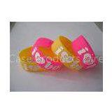 Debossed Silicone Energy Bracelet / 1 Inch Silicone Wristbands thumbnail-1