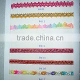 Newest classical cotton double braided elastic cord