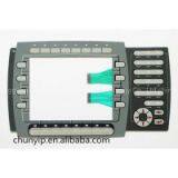 Hmi Touch Screen Membrane Switch Keypad With Large Transparent Window