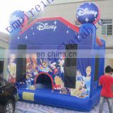 inflatable castle, art panel inflatable bouncers, bouncy castle d104