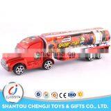 Newest Big Car Plastic Friction Tanker Model Toy thumbnail-1
