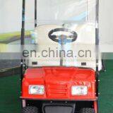Classic Red Golf Electric Carts, Golf Cart Four Seater With Curtis Controller and DC Motor | AX-A3-20 thumbnail-4