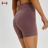 Wholesale Women Fitness Shorts Lycra Spandex Gym Shorts Workout Clothing Manufacturer thumbnail-3