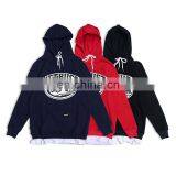 100% Cotton Customized Fleece Pullover Hoodie Printed Pattern thumbnail-2