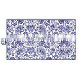 Cheap Polyester China Factory Wholesale Foldable Portable Extra Large Striped Waterproof Outdoor Picnic Blanket thumbnail-2