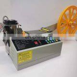 Automatic Hot Cold Knife Nylon Webbing Ribbon Fabric Cutter Elastic Rubber Band Tape Cutting Machine thumbnail-2