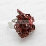 Wrap Rings With Red Stone Chip Stone thumbnail-1