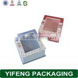 Baby Clothes Storage Folding Box With PVC Window