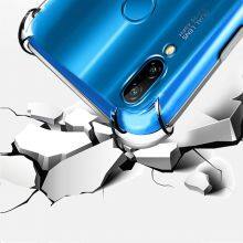 Clear Soft Silicone TPU Crystal Slim Anti Slip Phone Case Back Protector Cover For Huawei P20 / P20 Pro y7 P20 Lite