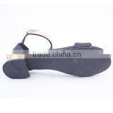 Fancy Design New Model Woman Low Heel Ankle Sandals 2016 With Back Zipper thumbnail-6