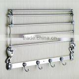Wesda Chaoan 90 Degree Rotation Hot Sale Stainless Bathroom Accessories Towel Shelf.A166 thumbnail-2