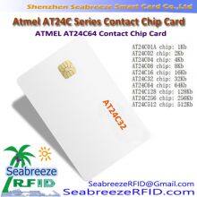 Atmel AT24C Series Contact Chip Card, ATMEL AT24C16 Contact Chip Card, ATMEL AT24C64 Contact Chip Card