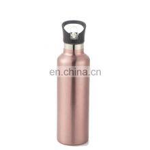 Drinkware Supplier Stainless Steel Double Wall Thermal Insulated Water Bottle With Straw Tumbler Cup thumbnail-2
