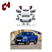 CH Custom Assembly Car Front Grill Car Bumper Guard Mudguard Tail Lamp Conversion Bodykit For Toyota Hilux 2015-20 To 2021 thumbnail-1