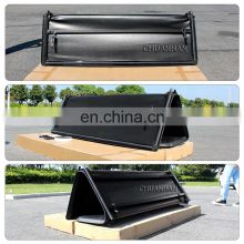 hOT Quality Soft Folding Truck Bed Cover soft tri-fold tonneau cover for Ford F150 6.5ft Accessories