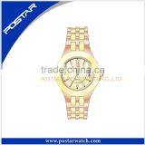 OEM Two Tone Plating Ceramic Wrist Watches thumbnail-4