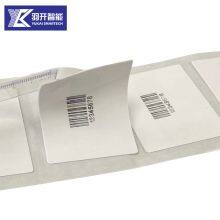 Умный тег UHF RFID 900МГц OEM, печатаемый на металле, наклейка для управления. Тег UHF RFID для системы управления инвентарем RFID
