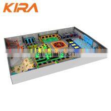 Commercial Design Shopping Mall Trampoline Parks With Ninja Course thumbnail-2