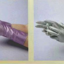 Flock Lined / Non-flock Lined Pearlized Vinyl Gloves