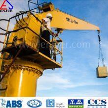 BV RS CCS ABS Certificated Hydraulic Stiff Boom Crane Pedestal Crane Provision Crane With Man Riding thumbnail-1