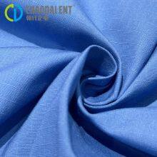 Stretchy Plaid 47%Nylon+48%Cotton+5%Sp 220gsm Woven Canvas Fabric for Workwear thumbnail-1