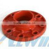 ductile iron Grooved Flange adapter ANSI