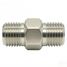 1/4in. Male NPT to 1/4in. Metal Face Seal High Purity UHP Fitting for Semiconductor Industry thumbnail-2