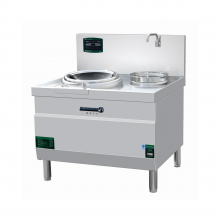 Energy-Efficient Fast Cooking Induction Cooker With Single Wok and Warmer thumbnail-1