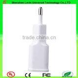 Wholesales Fast Speed EU Dual Ports 5v 2a Usb Wall Charger thumbnail-1