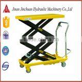 China Economic Mini Mobile Scissor Cargo Elevator thumbnail-3