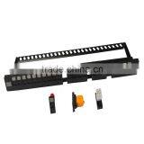Cat6 UTP 24 Ports Patch Panel With Plate