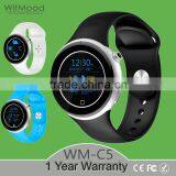 2016 Bluetooth Smartwatch C5 Waterproof WristWatch Sport Pedometer Sim Card Smart Watch For IOS Android Smartphone For Man Women
