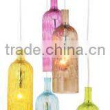 Modern Manpower Blown Glass Pendant Light thumbnail-1