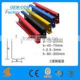 The Latest and Cheapest Roof Purlin C Section Steel for Prefabricated Warehouse/ Steel Building/ Poutry Shed / Garage