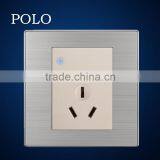 86-X1 Color Small 1 Gang 1 Way Switch and Universal Socket