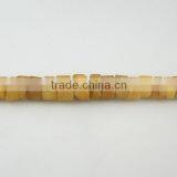 Wholesale Rough Spring Yellow Jade Irregular Coin for Jewelry Making