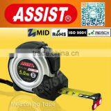 3m 5m 7m Co-moled Measuring Tape Metal Case Assist Brand Tape Measure