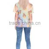 3D T Shirt Emoji Icecream Poop Print Custom Girls T Shirt Online Shopping thumbnail-4