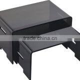 High-quality Black Coffee Table With Logo