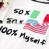 Fashion Soft Boy Baby Romper Clothes With Chest Print thumbnail-3
